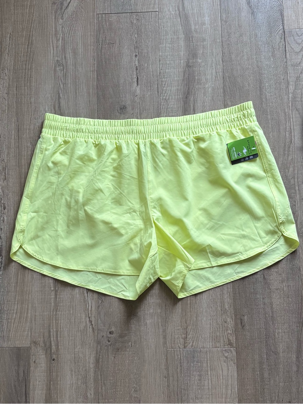 Athletic Works Woven Shorts in Yellow